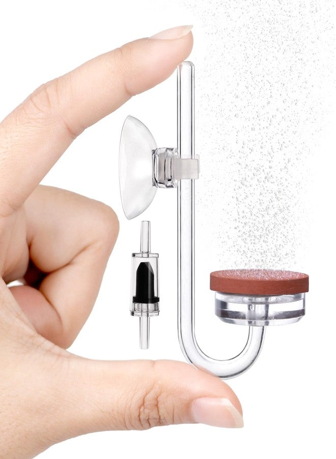 Clscea CO2 Diffuser for Aquarium Plant Mini CO2 Atomizer, U-Shaped-L - Image 2